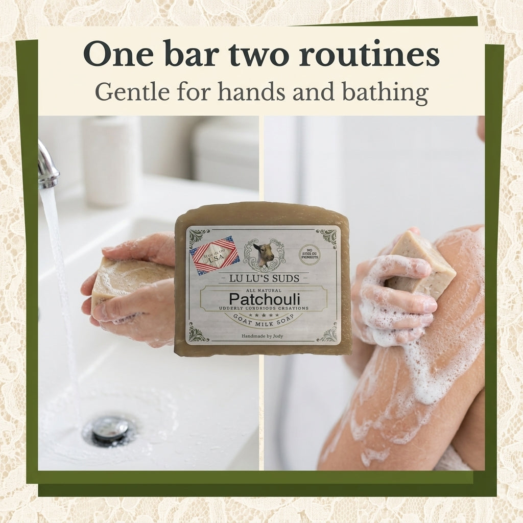 Patchouli Goat Milk Soap 5 oz.
