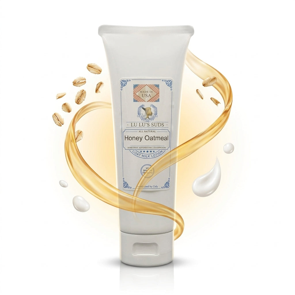 Honey Oatmeal Goat Milk Lotion 8 oz.