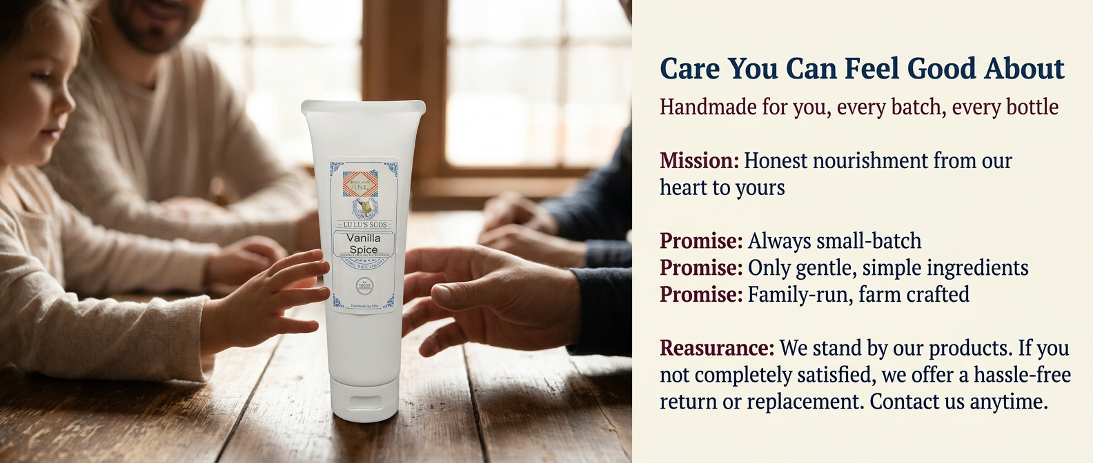 Vanilla Spice Goat Milk Lotion 4 oz.