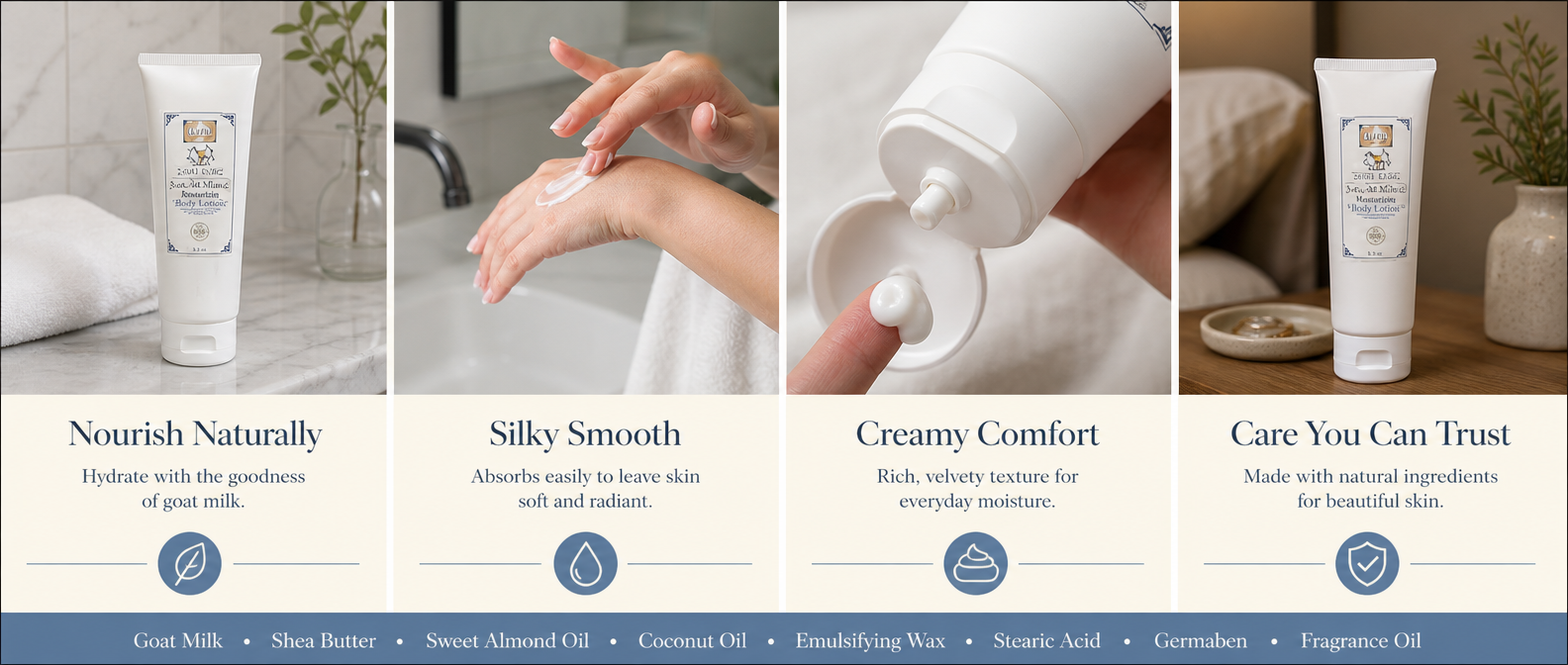 Plumeria Goat Milk Lotion 4 oz.