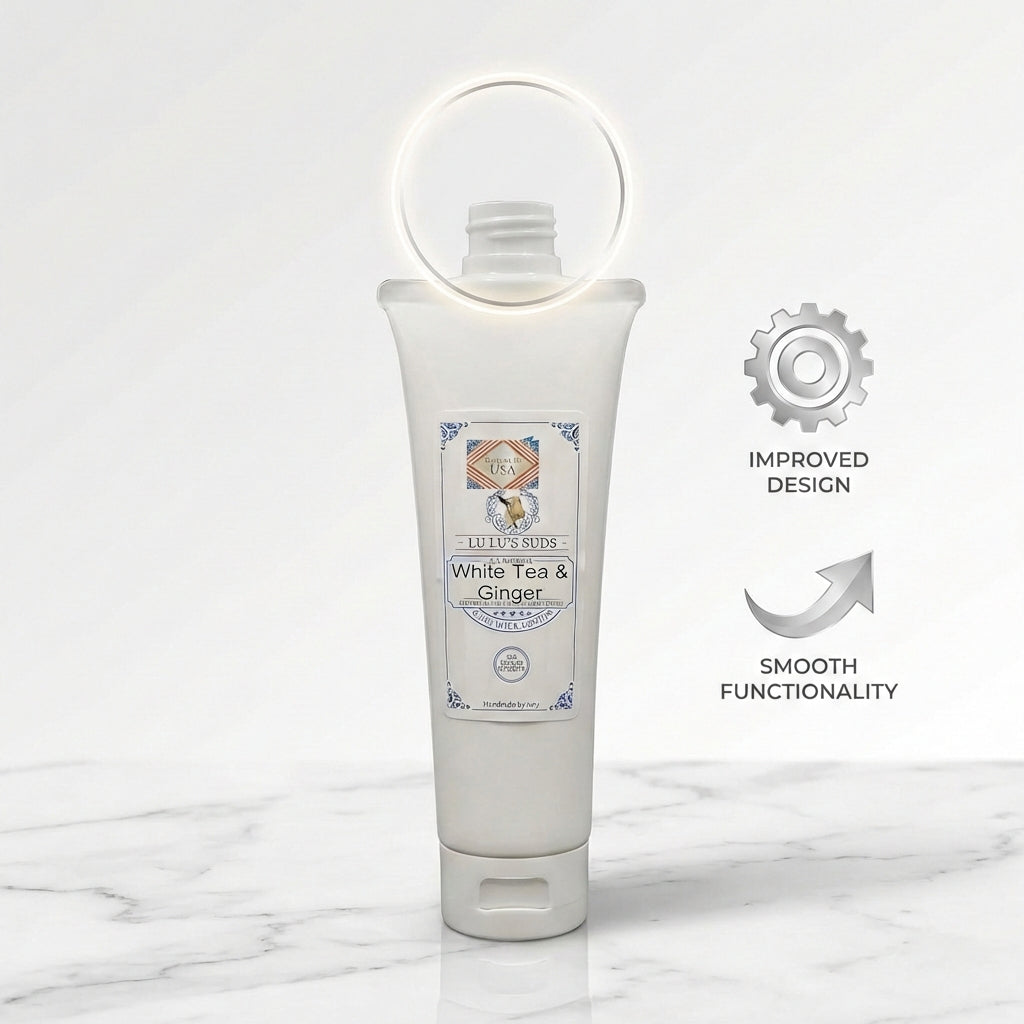 White Tea & Ginger Goat Milk Lotion 8 oz.