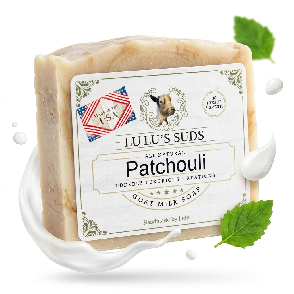 Patchouli Goat Milk Soap 5 oz.