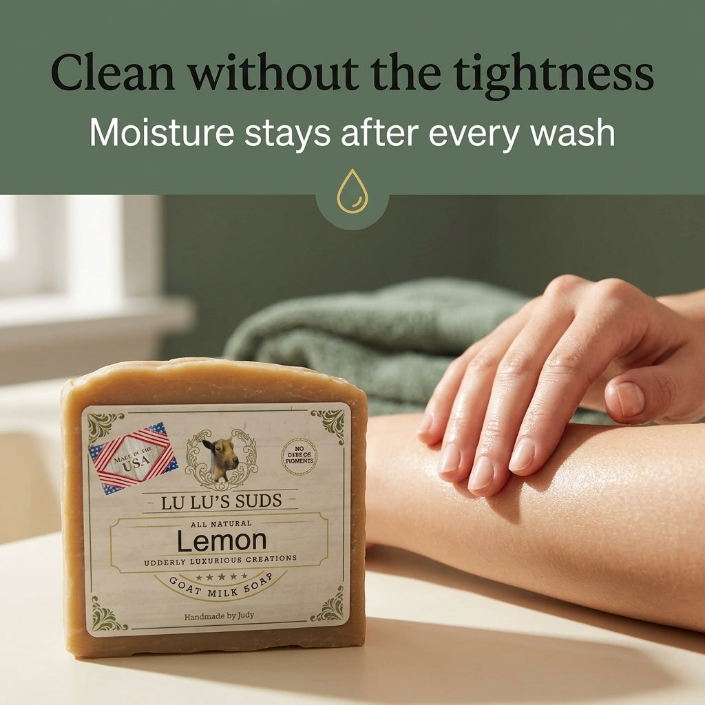 Lemon Goat Milk Soap 5 oz.