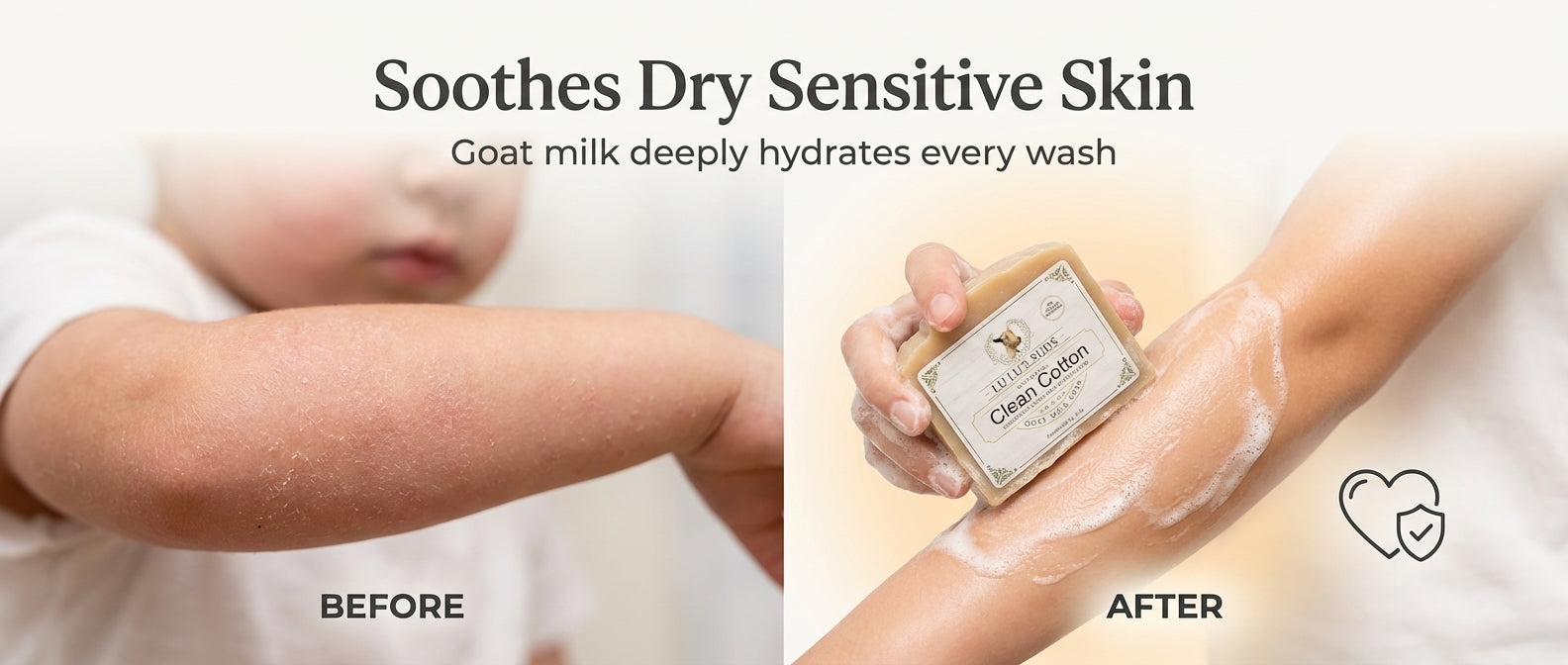 Clean Cotton Goat Milk Soap 5 oz.