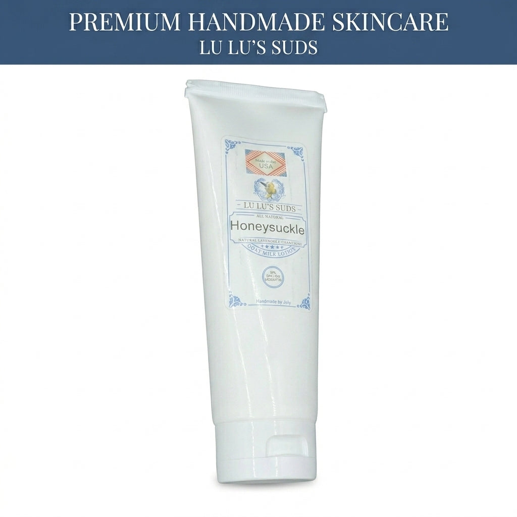 Honeysuckle Goat Milk Lotion 4 oz.