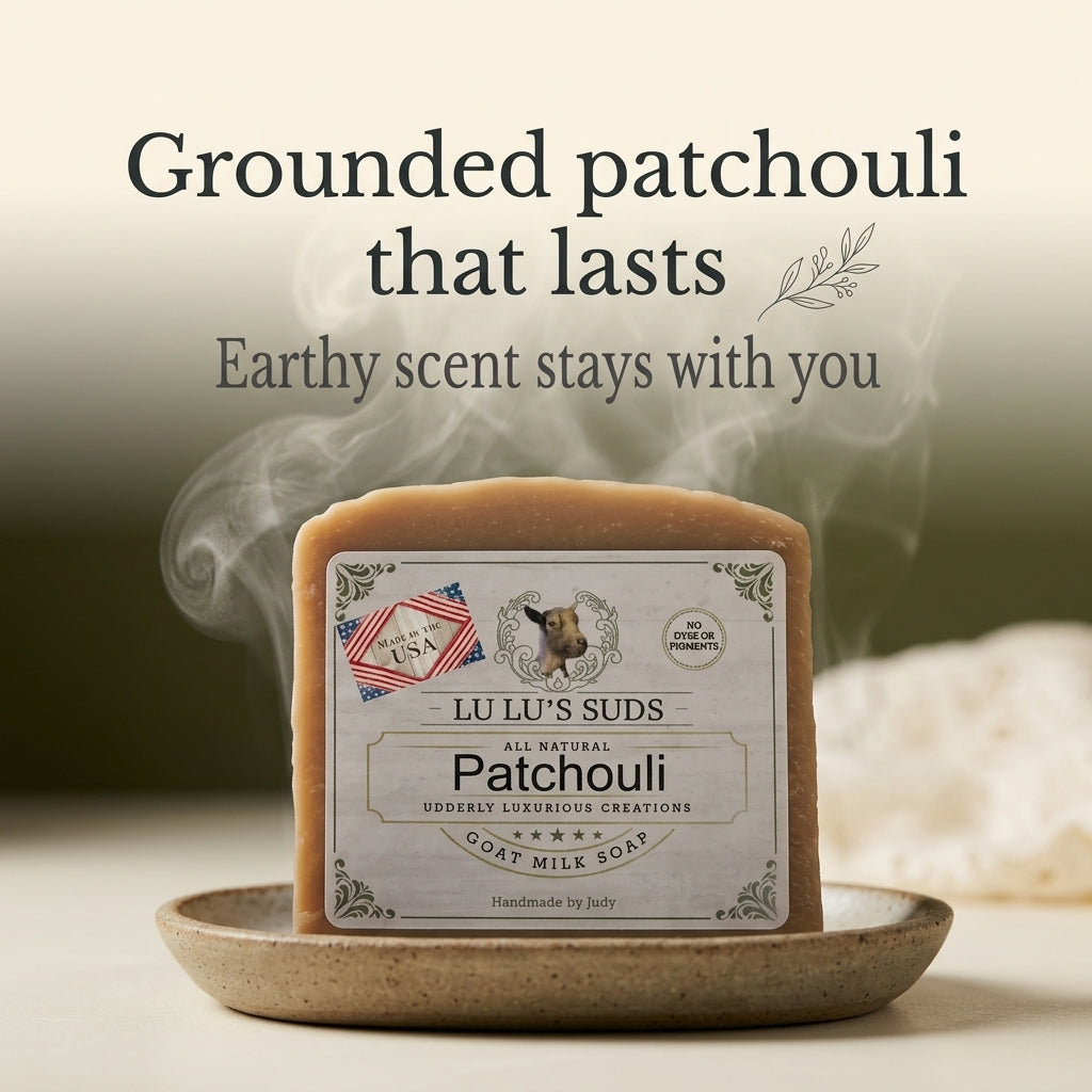 Patchouli Goat Milk Soap 5 oz.