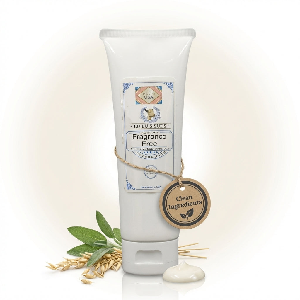 Fragrance Free Goat Milk Lotion 4 oz.