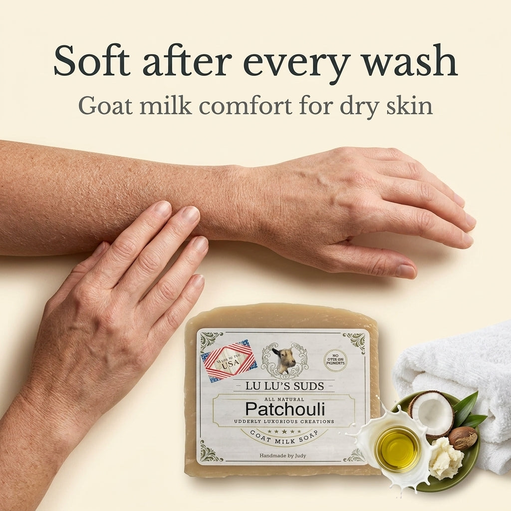 Patchouli Goat Milk Soap 5 oz.