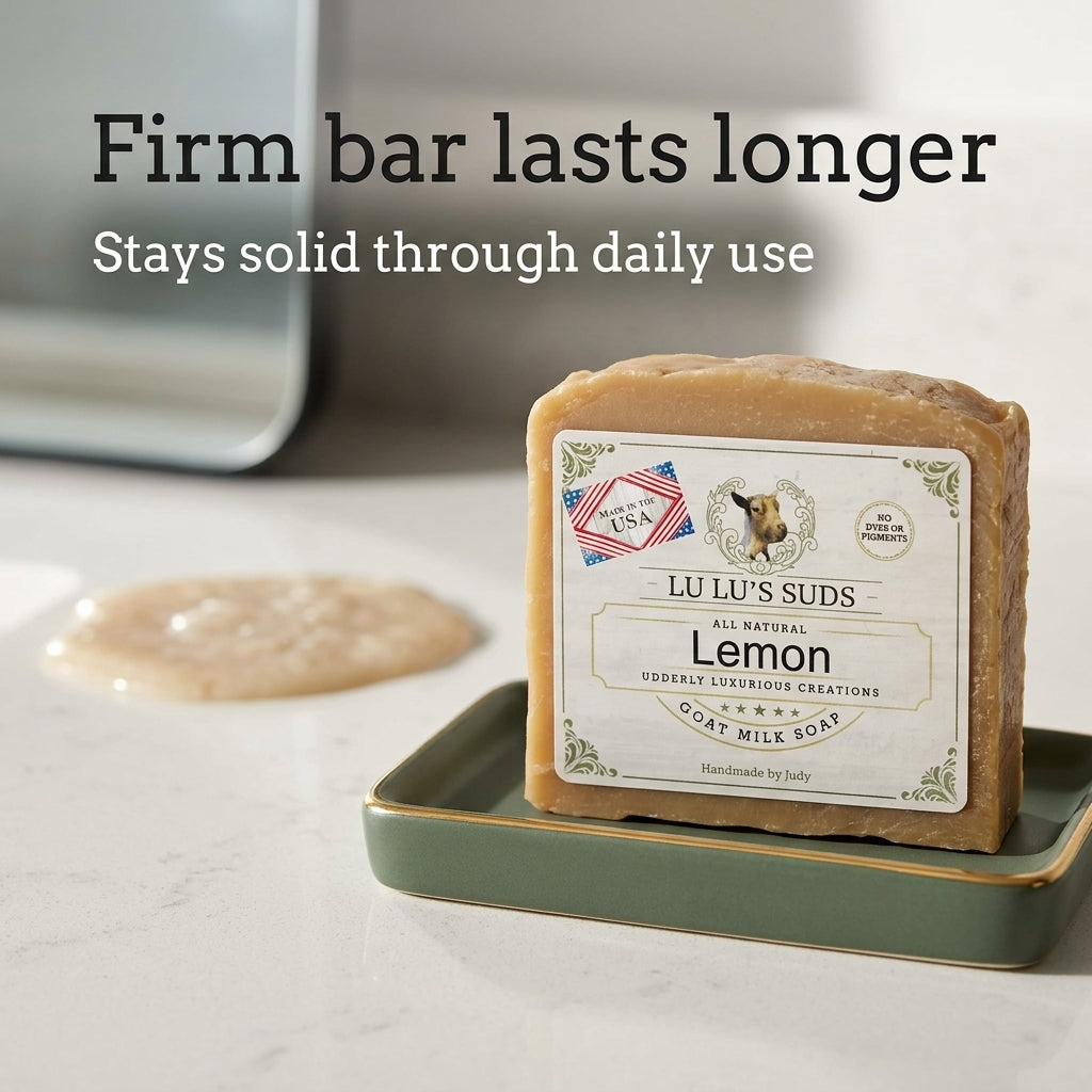 Lemon Goat Milk Soap 5 oz.