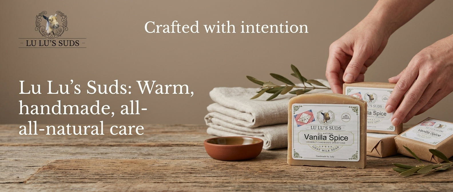 Vanilla Spice Goat Milk Soap 5 oz.