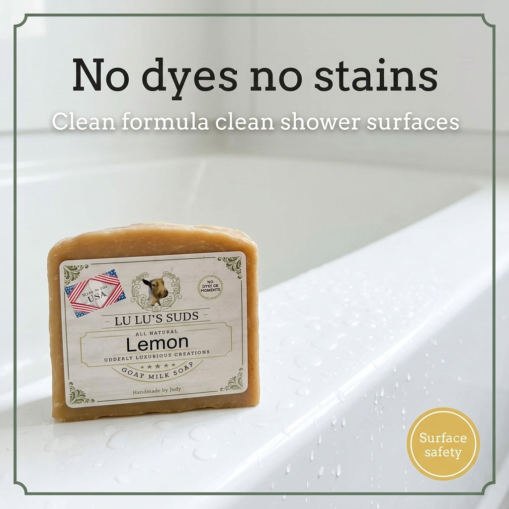 Lemon Goat Milk Soap 5 oz.