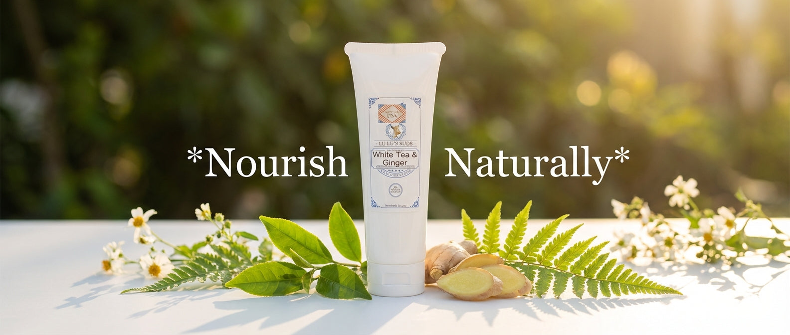 White Tea & Ginger Goat Milk Lotion 8 oz.