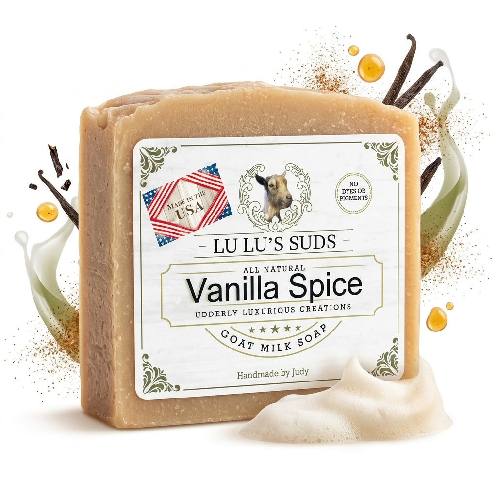 Vanilla Spice Goat Milk Soap 5 oz.