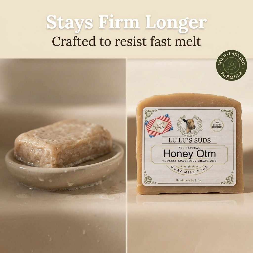 Honey Oatmeal Goat Milk Soap 5 oz.