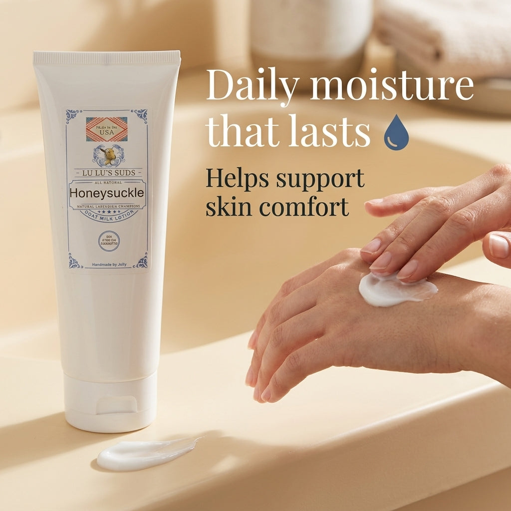 Honeysuckle Goat Milk Lotion 4 oz.