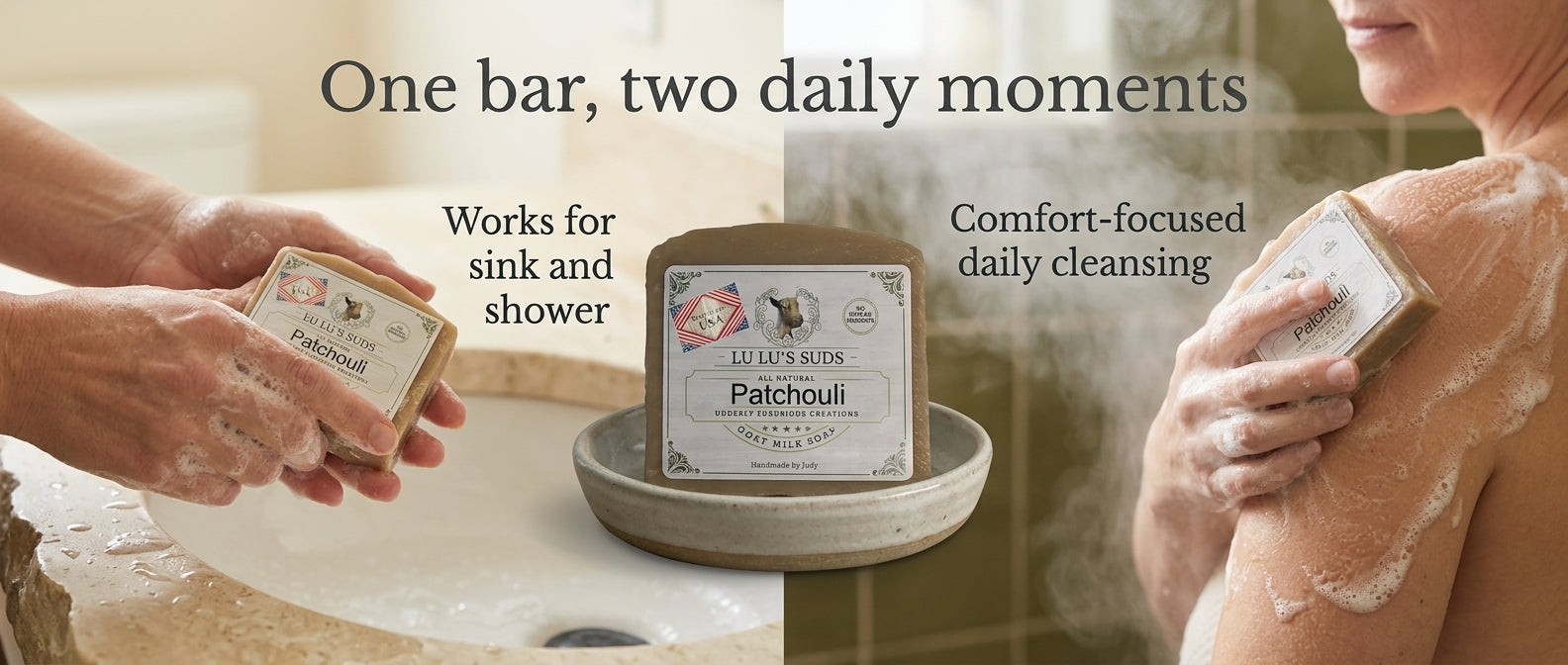 Patchouli Goat Milk Soap 5 oz.