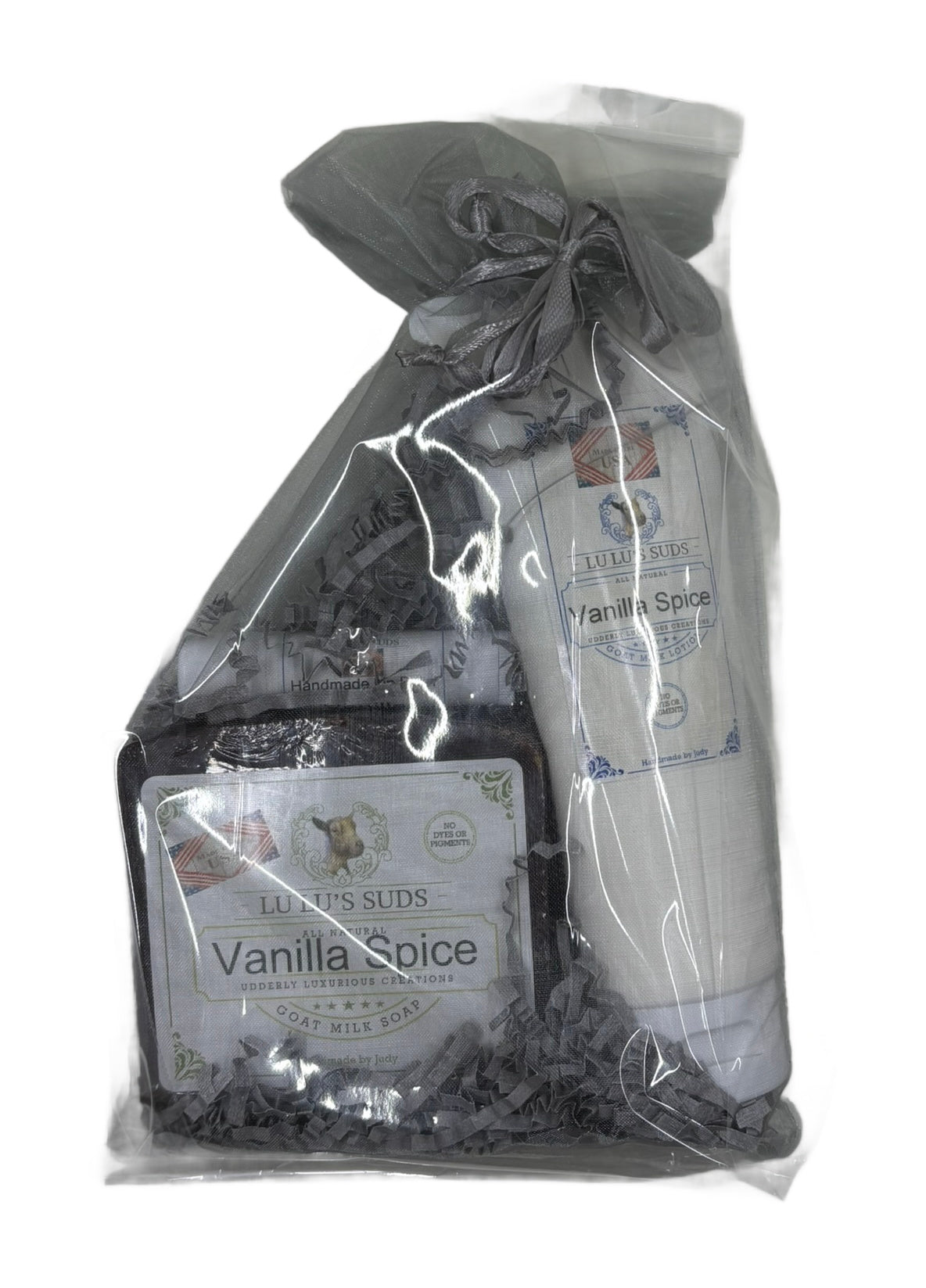 Vanilla Spice Soap, Lotion & Lip Balm Gift Bag