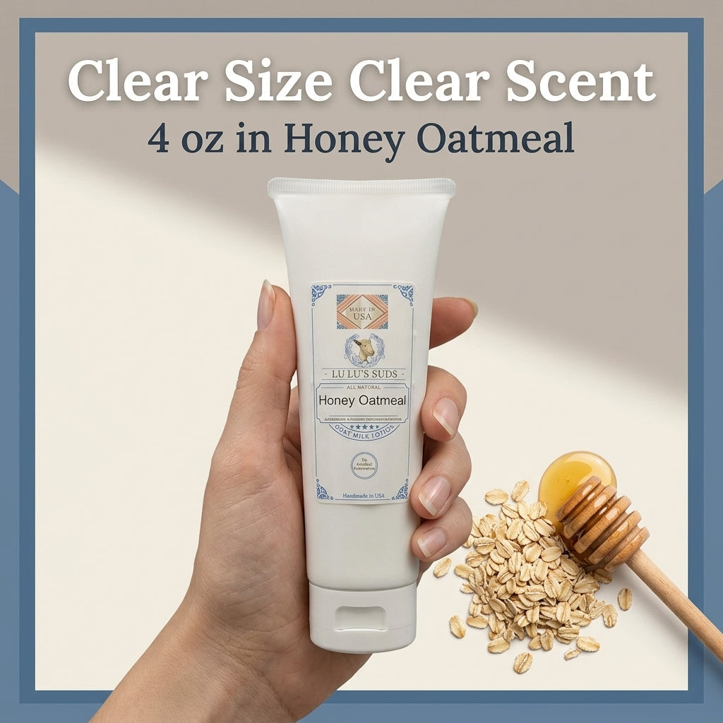 Honey Oatmeal Goat Milk Lotion 8 oz.