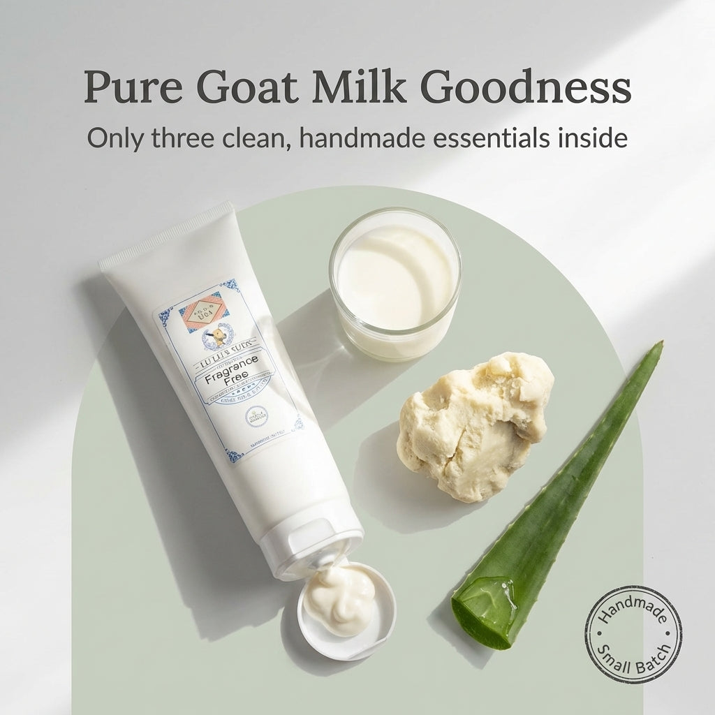 Fragrance Free Goat Milk Lotion 4 oz.