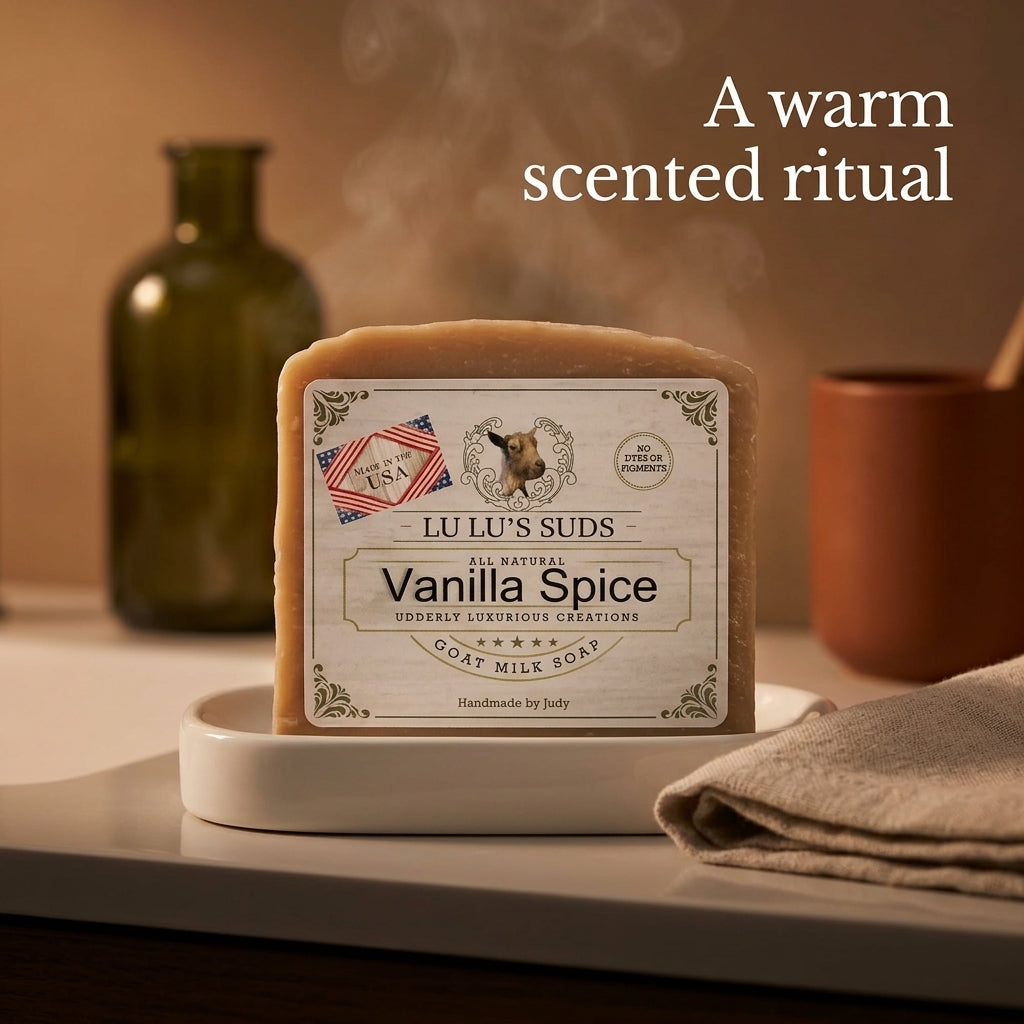Vanilla Spice Goat Milk Soap 5 oz.