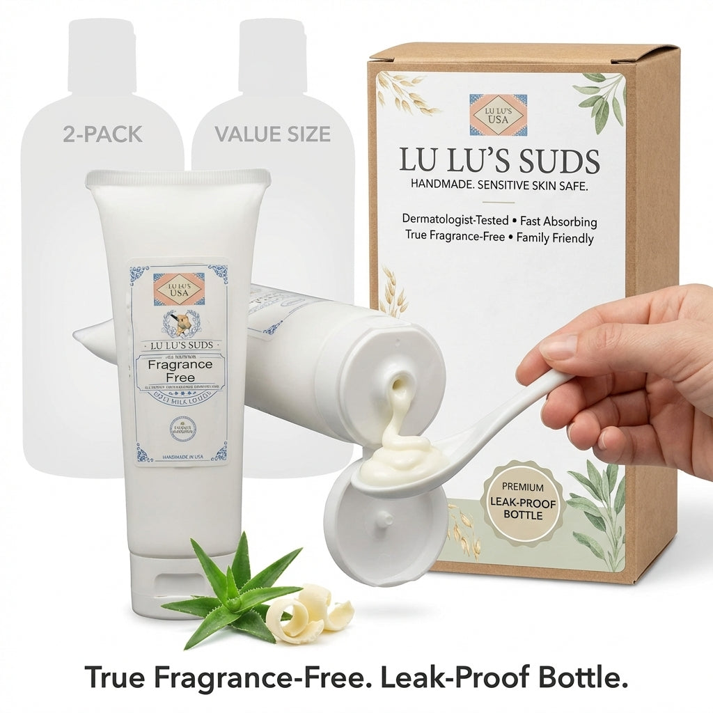 Fragrance Free Goat Milk Lotion 4 oz.