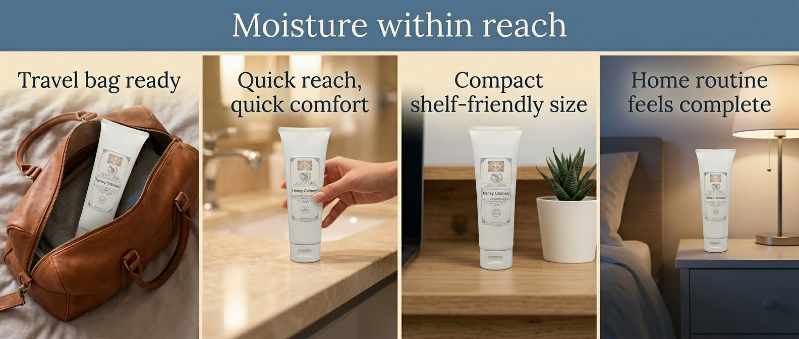 Honey Oatmeal Goat Milk Lotion 8 oz.