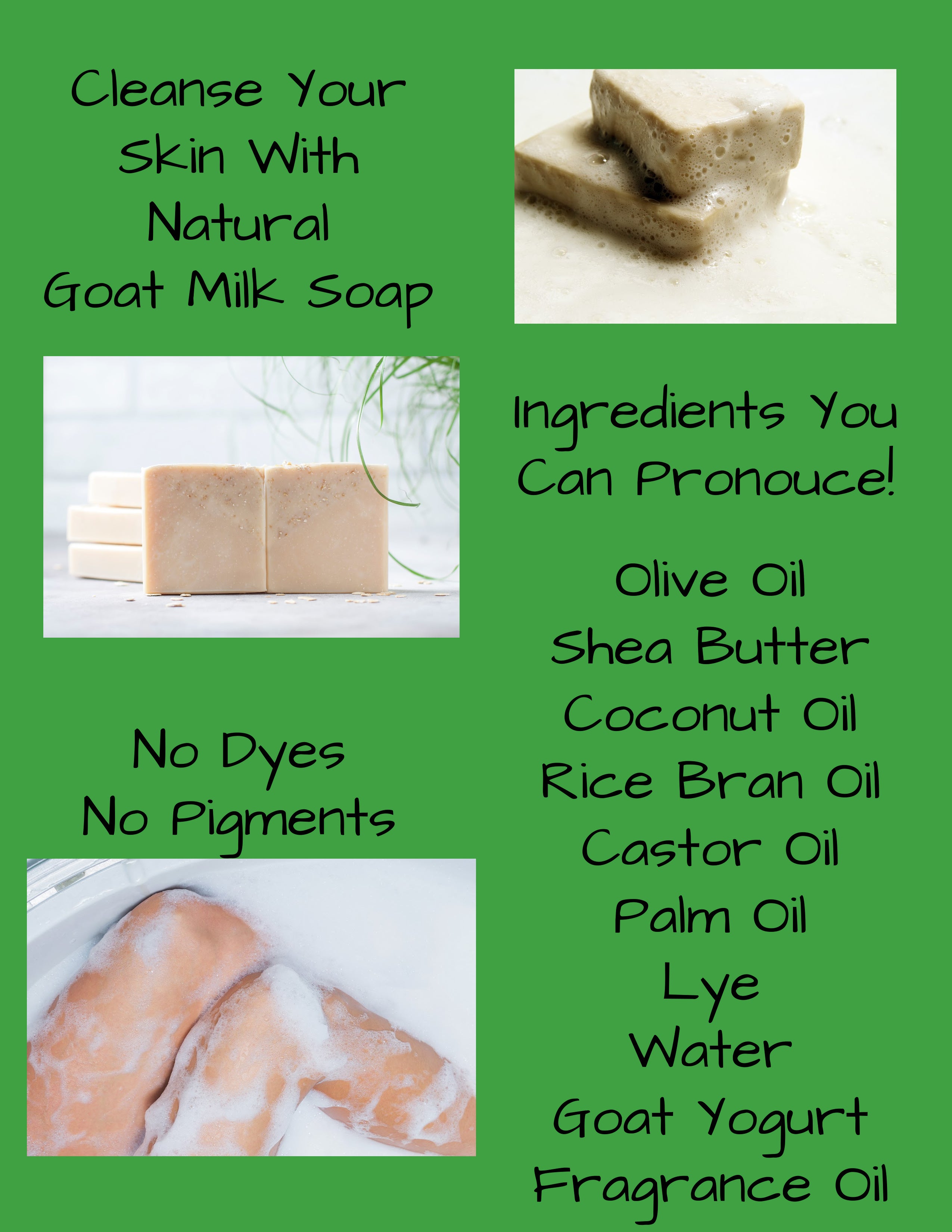 Honey Oatmeal Goat Milk Soap 5 oz.
