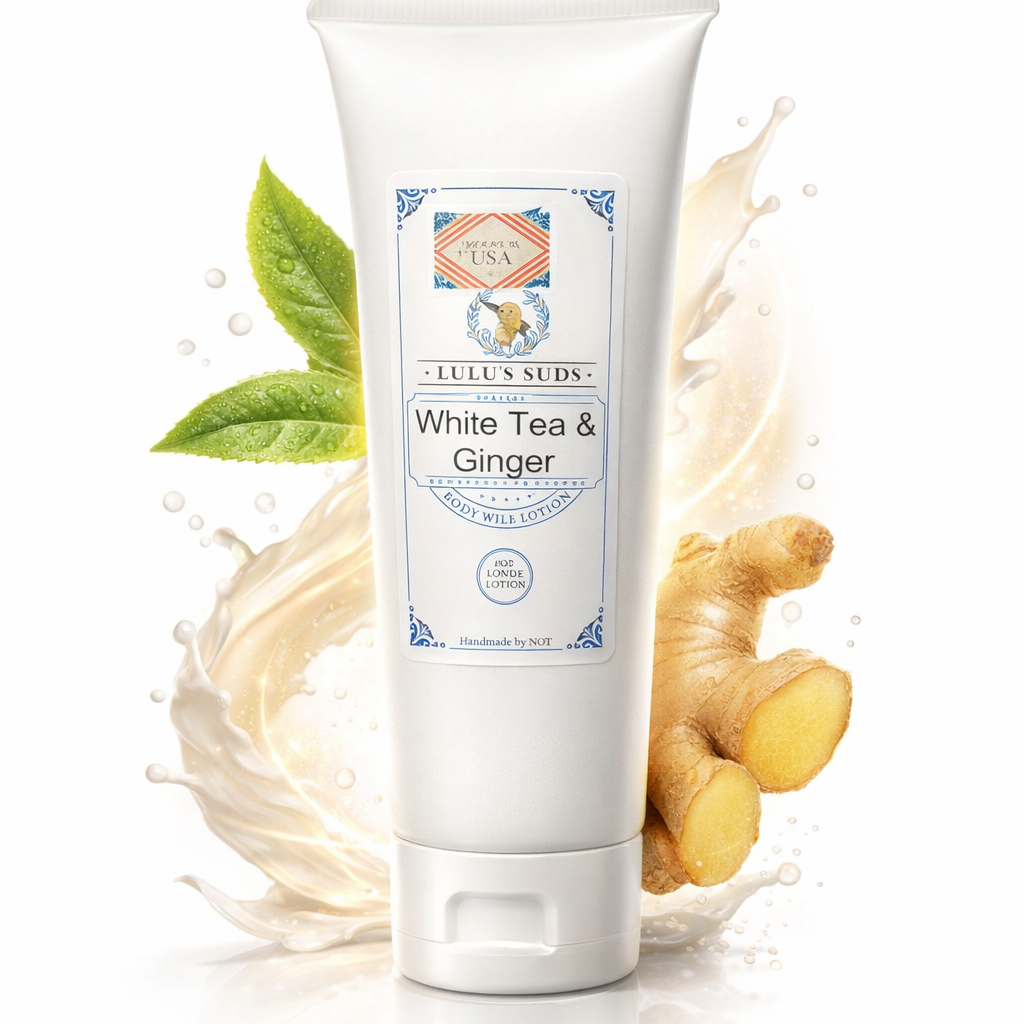 White Tea & Ginger Goat Milk Lotion 8 oz.