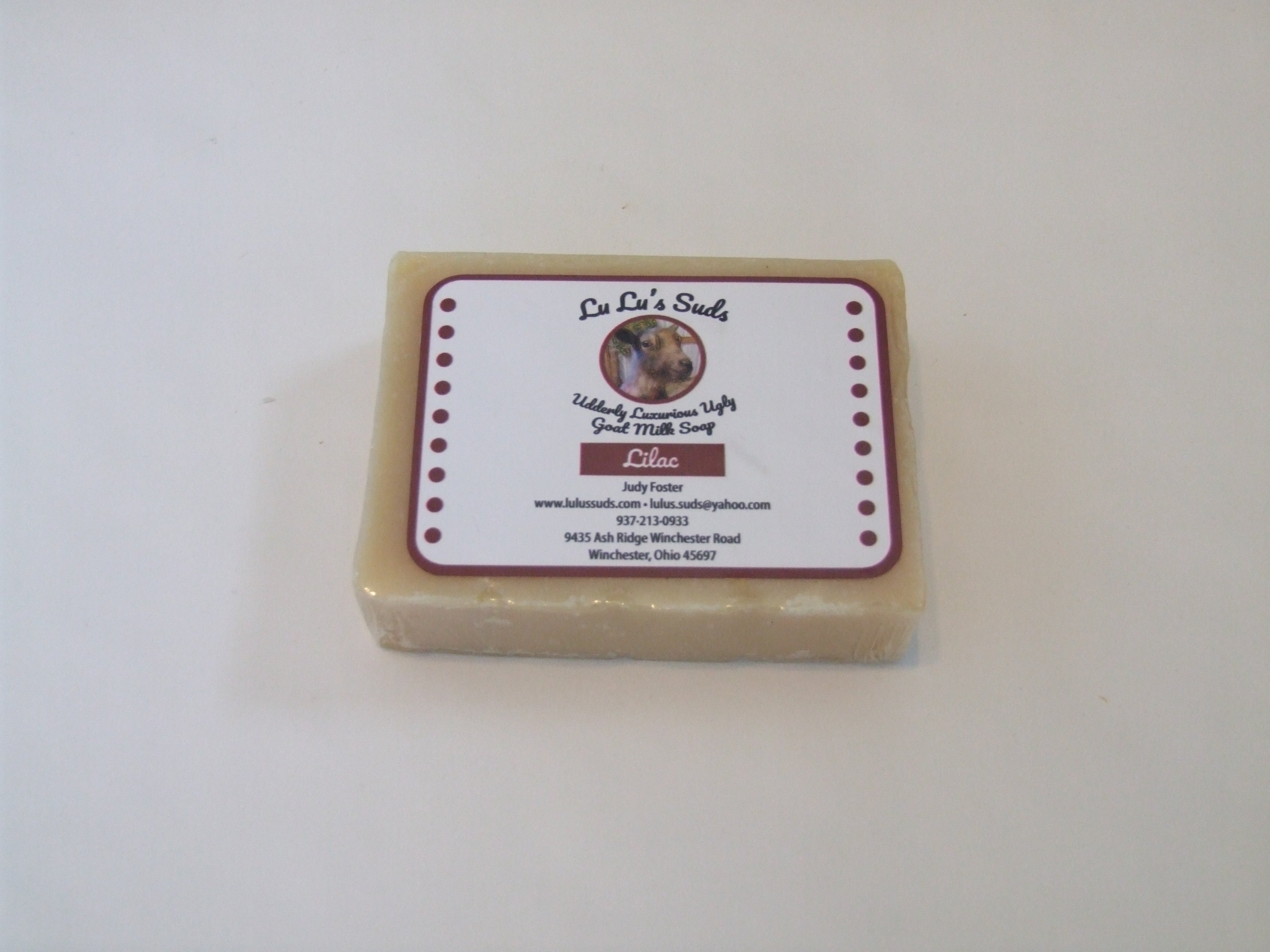 Lilac Goat Milk Soap 5 oz.