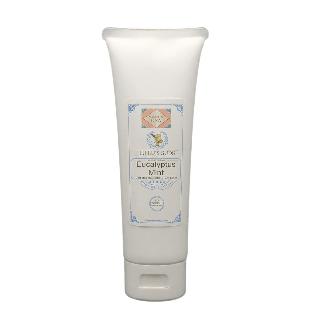 Eucalyptus Mint Goat Milk Lotion 8 oz.