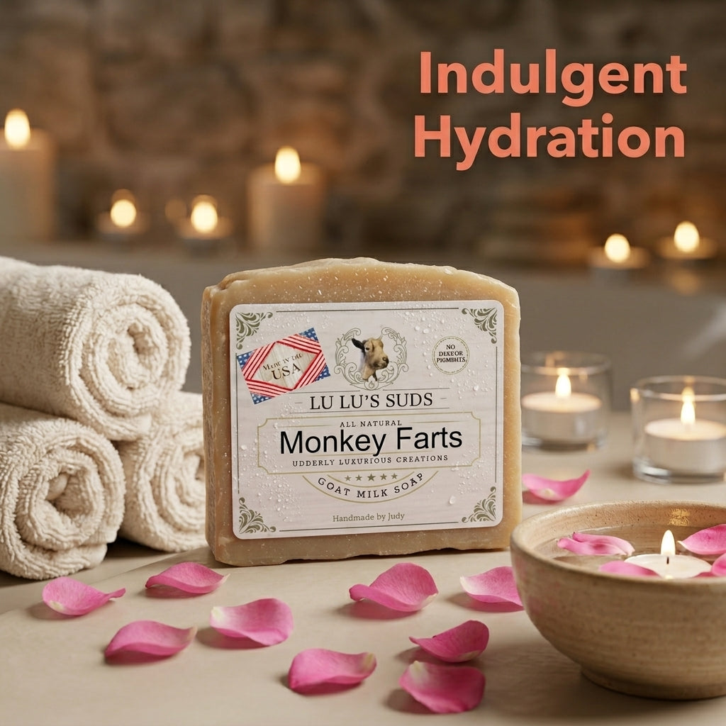 Monkey Farts Goat Milk Soap 5 oz.