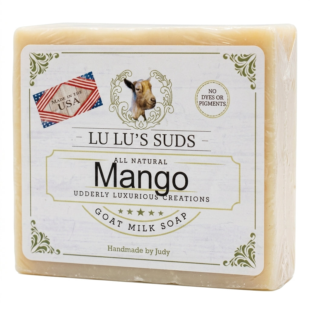 Mango Goat Milk Soap 5 oz.