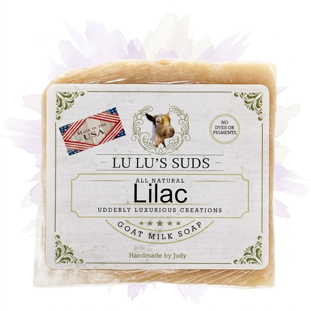 Lilac Goat Milk Soap 5 oz.