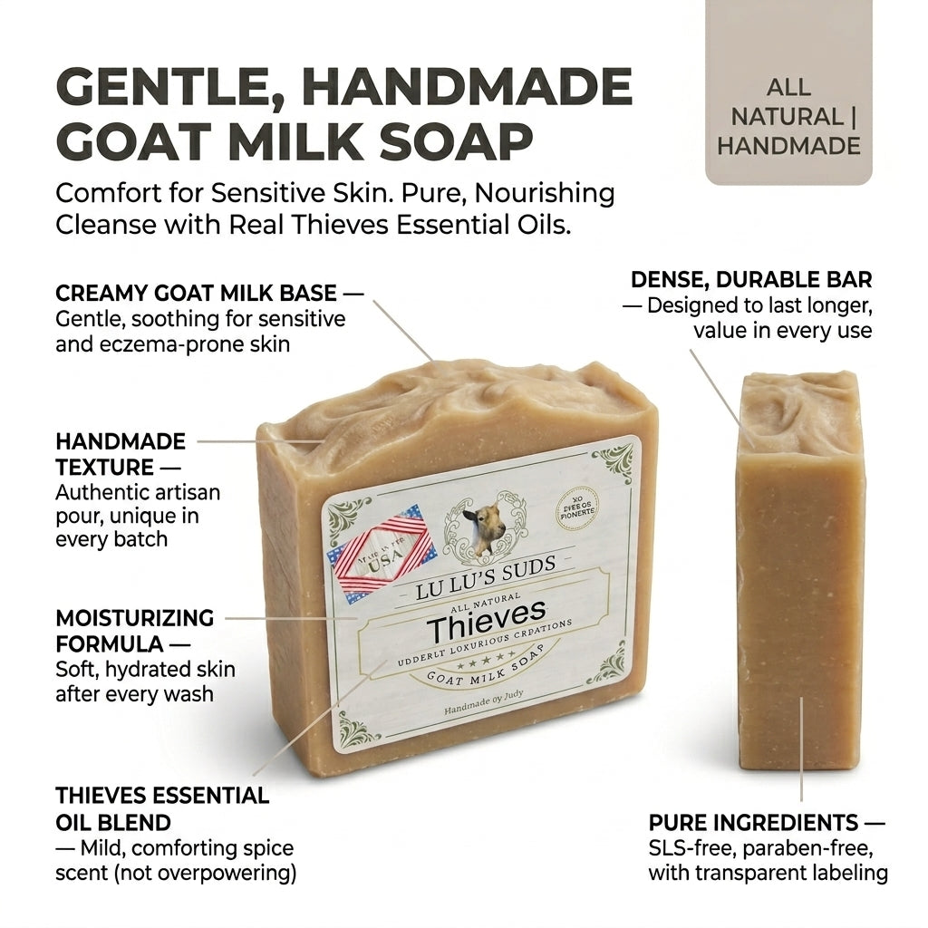 Thieves Goat Milk Soap 5 oz.