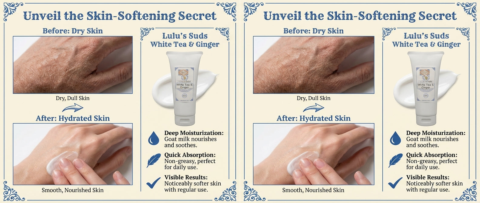 White Tea & Ginger Goat Milk Lotion 4 oz.