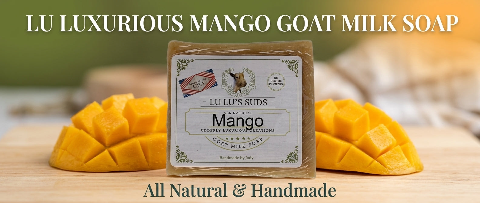 Mango Goat Milk Soap 5 oz.