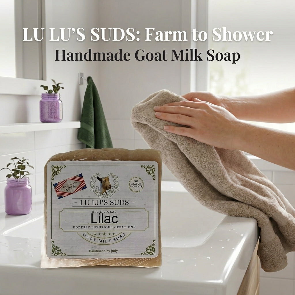 Lilac Goat Milk Soap 5 oz.