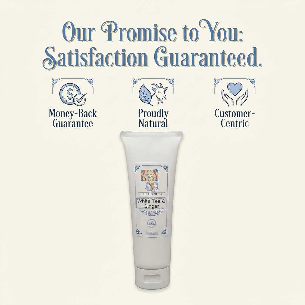 White Tea & Ginger Goat Milk Lotion 8 oz.