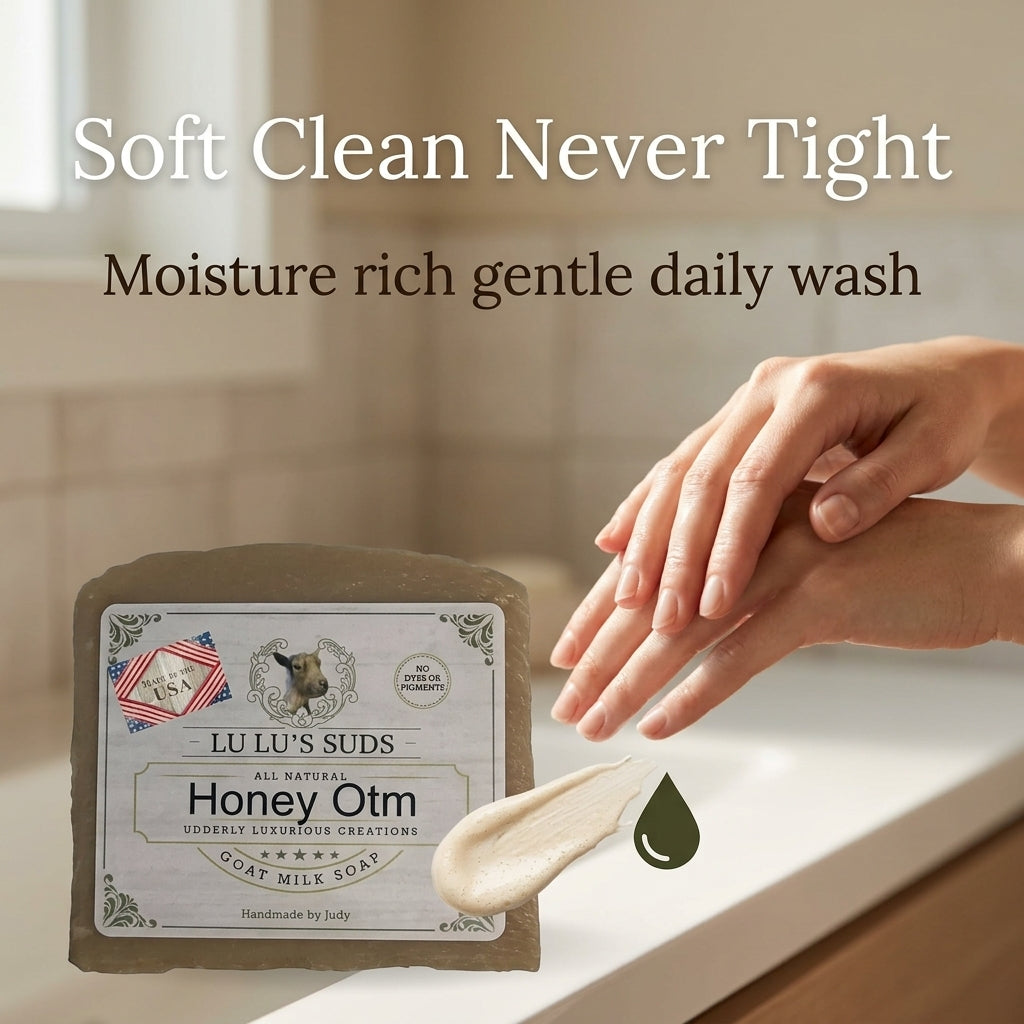 Honey Oatmeal Goat Milk Soap 5 oz.