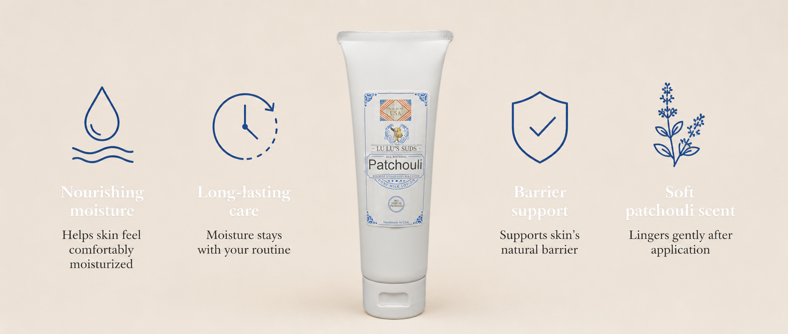 Patchouli Goat Milk Lotion 4 oz.