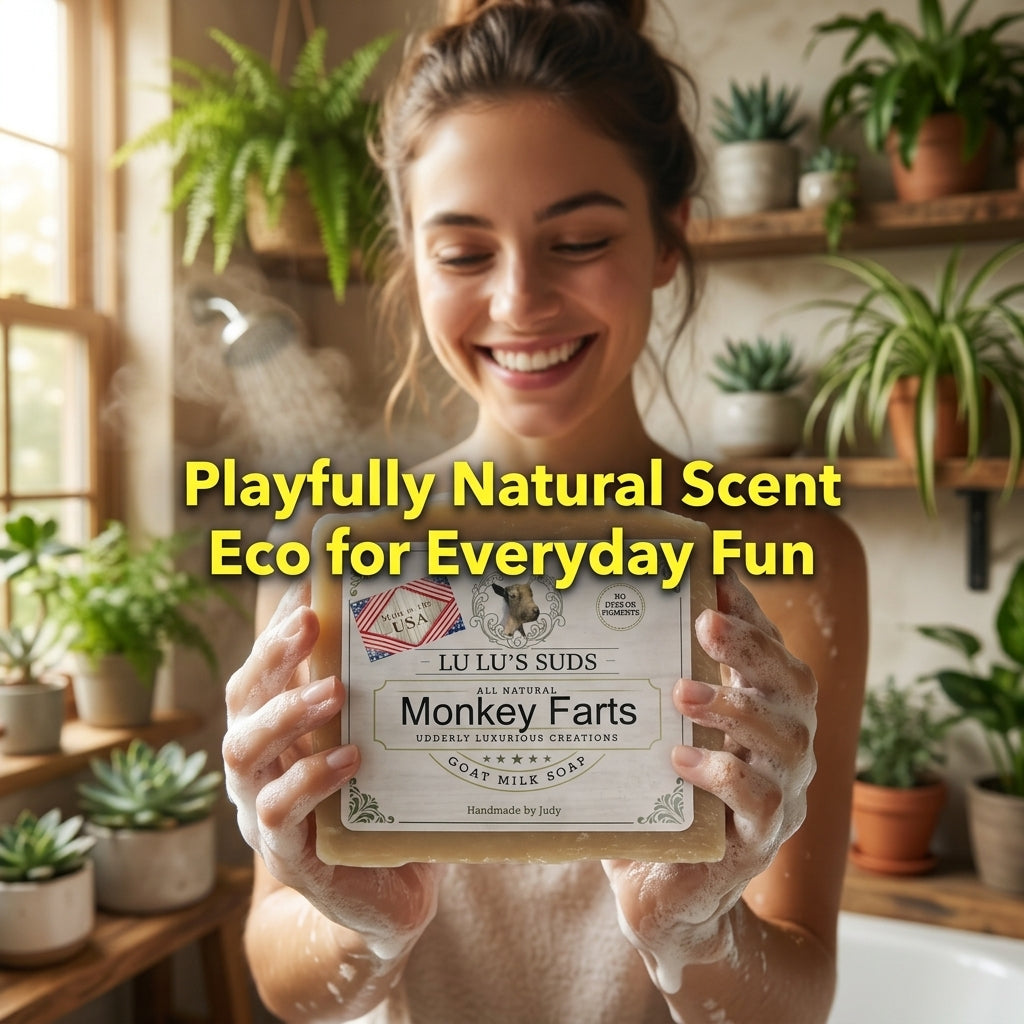 Monkey Farts Goat Milk Soap 5 oz.