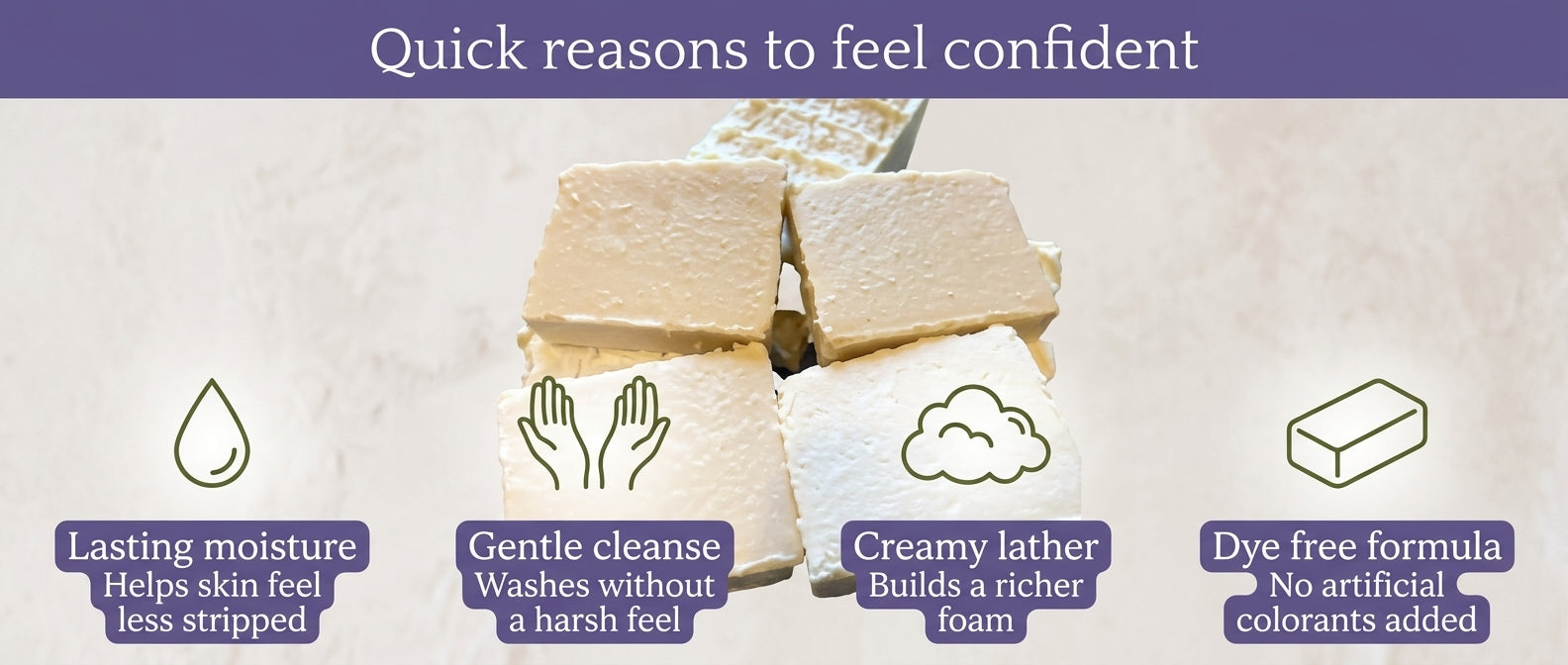 Lavender Goat Milk Soap 5 oz.