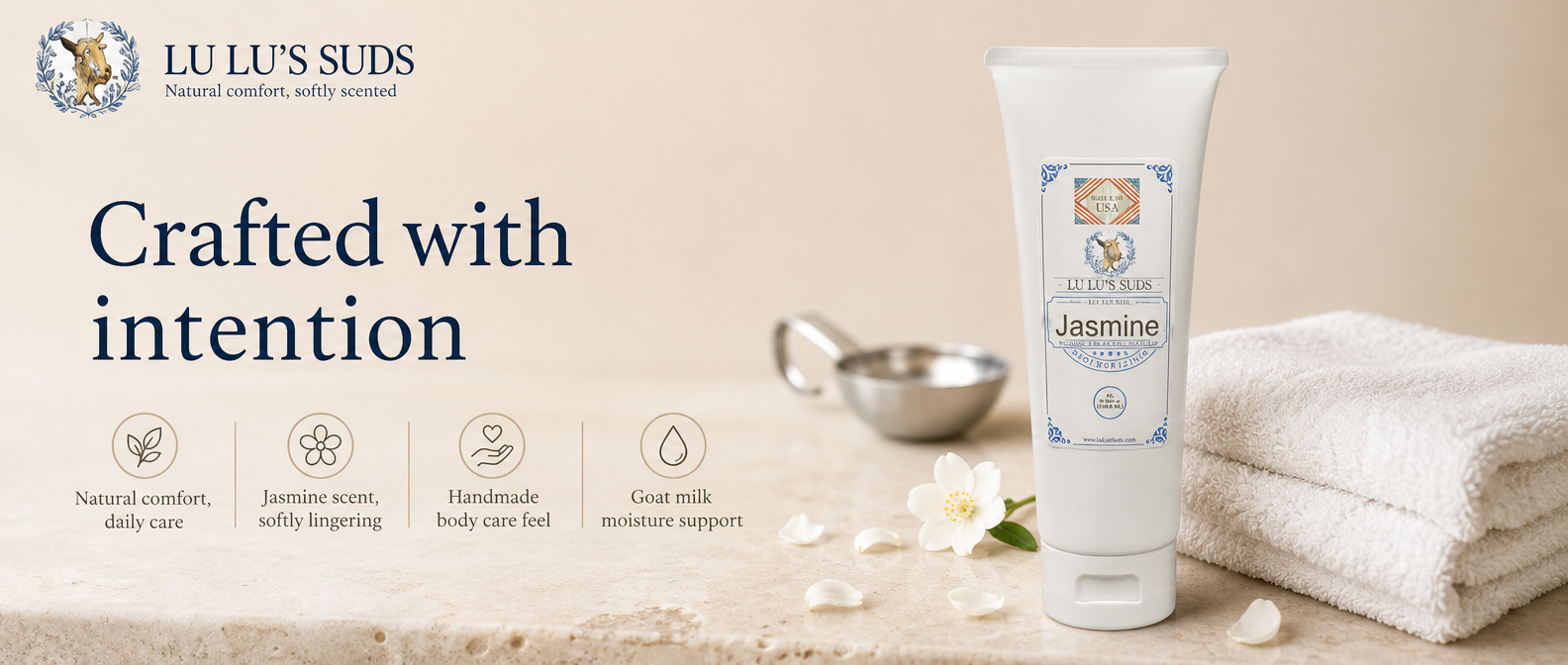 Jasmine Goat Milk Lotion 8 oz.