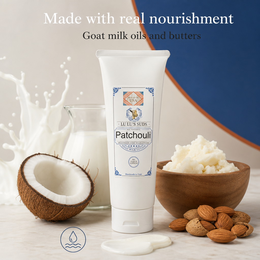 Patchouli Goat Milk Lotion 8 oz.