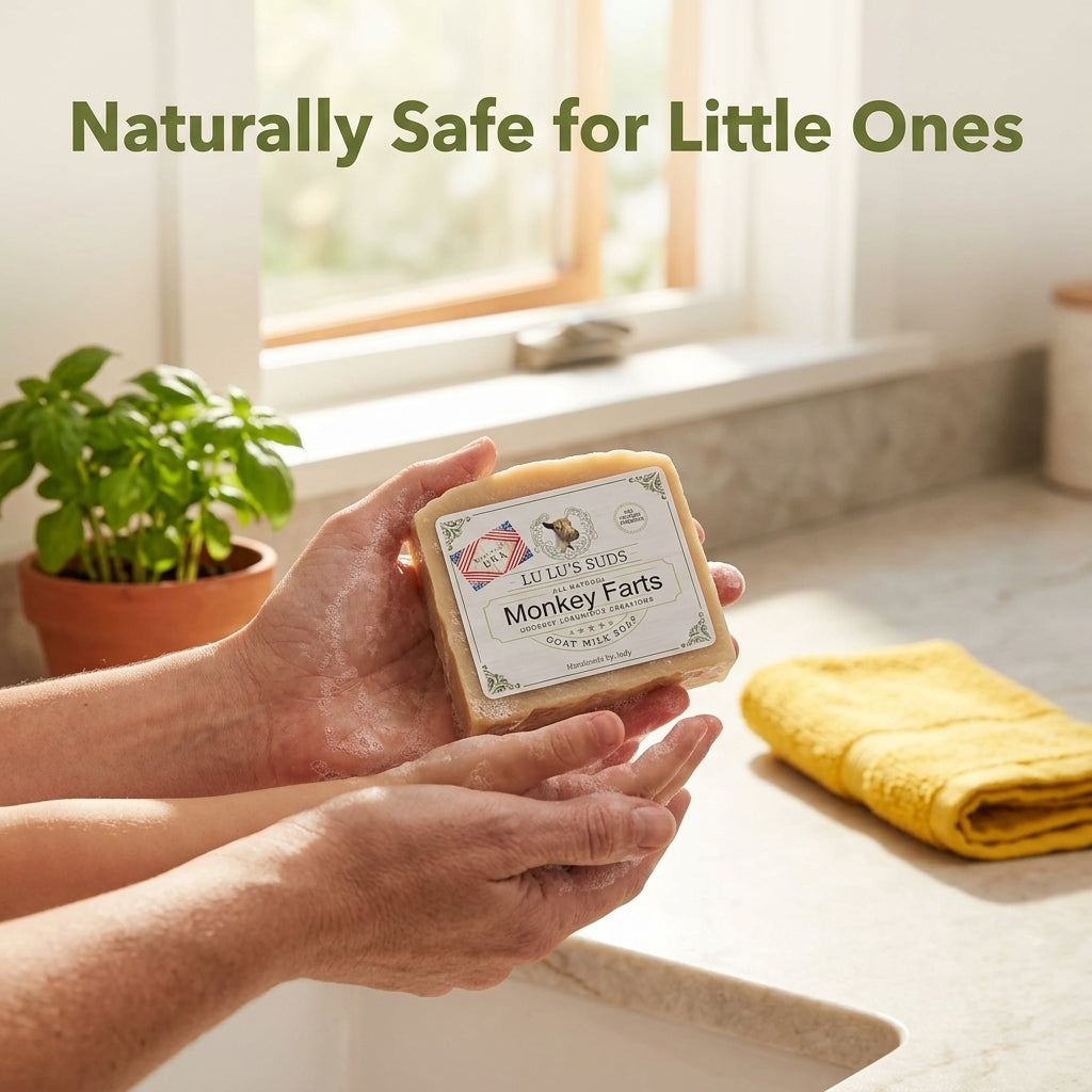 Monkey Farts Goat Milk Soap 5 oz.