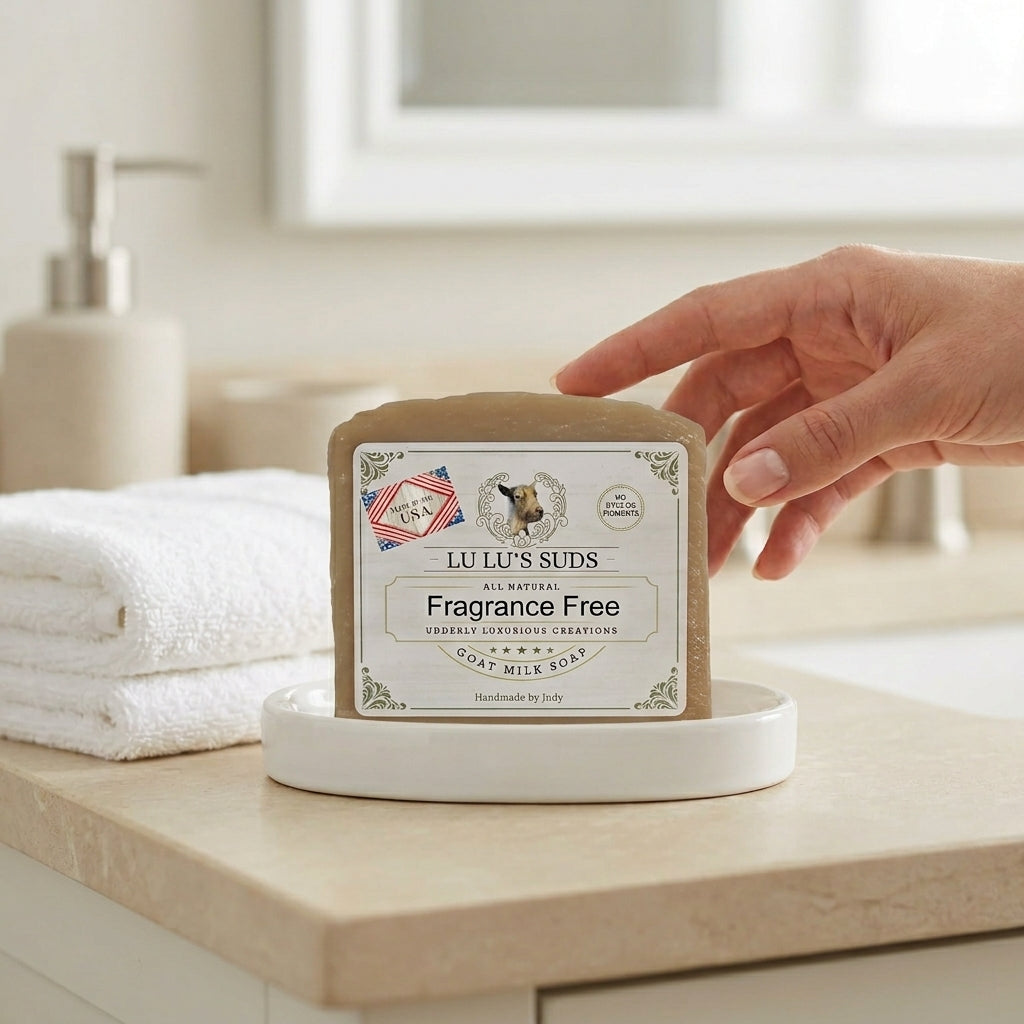 Fragrance Free Goat Milk Soap 5 oz.