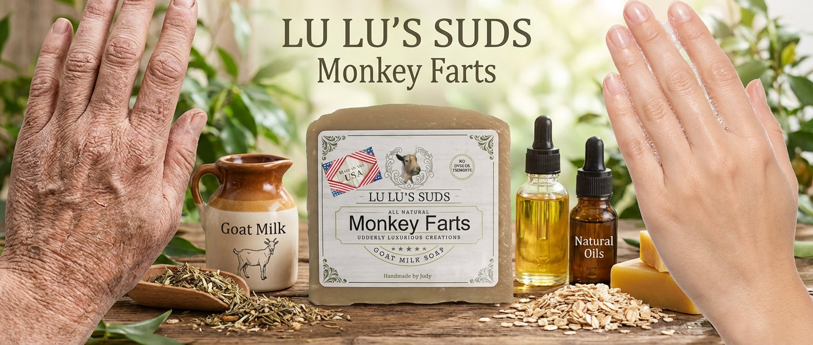 Monkey Farts Goat Milk Soap 5 oz.
