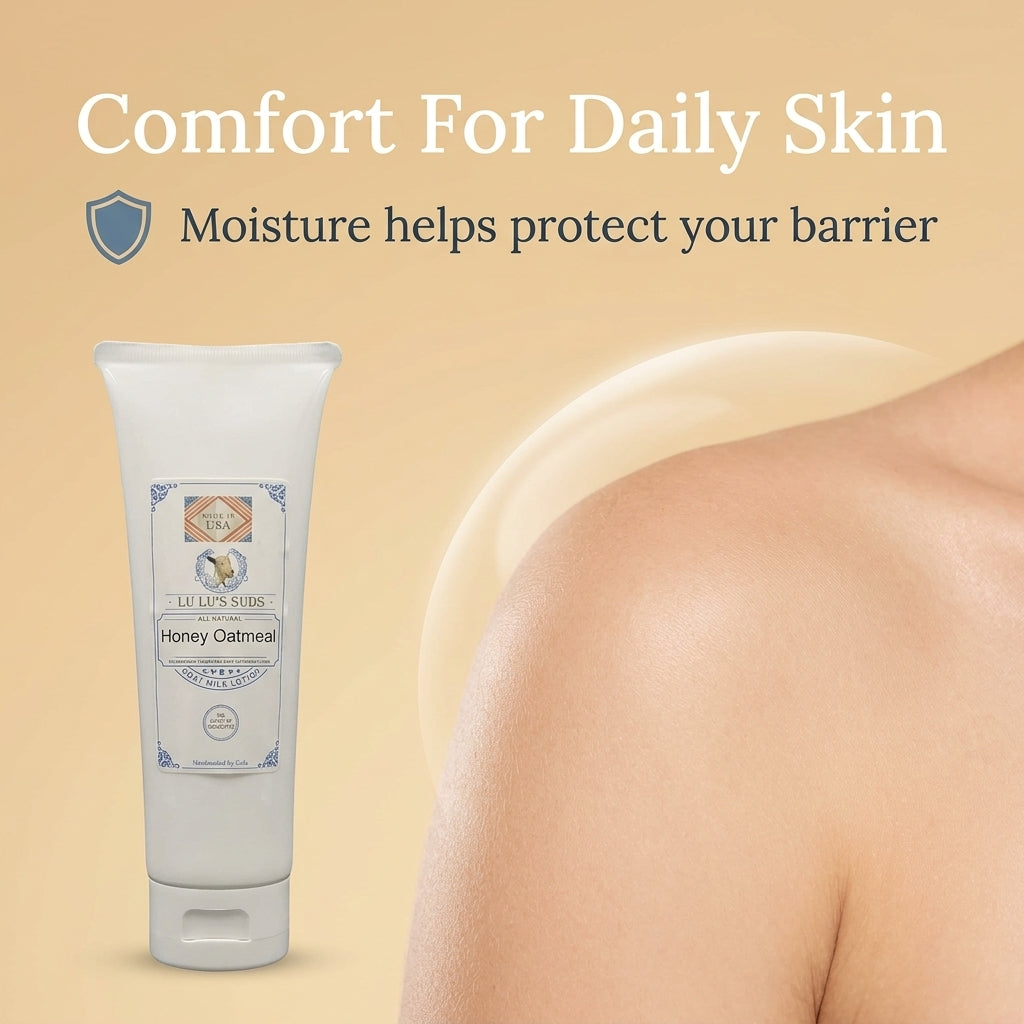 Honey Oatmeal Goat Milk Lotion 8 oz.