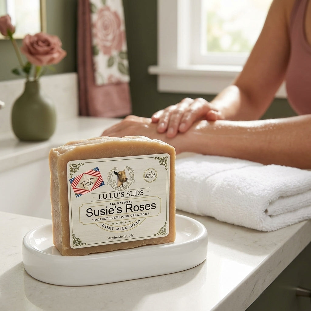 Susie's Roses Goat Milk Soap 5 oz.