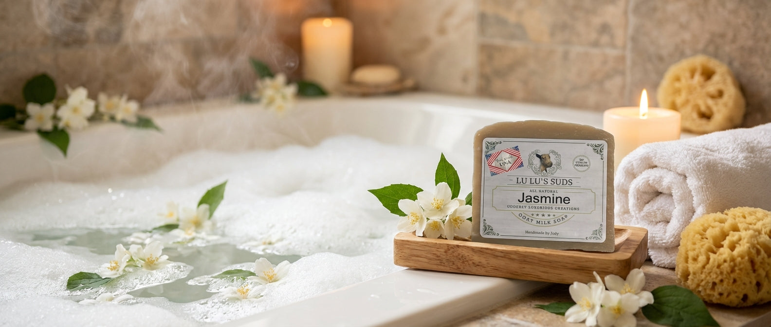 Jasmine Goat Milk Soap 5 oz.